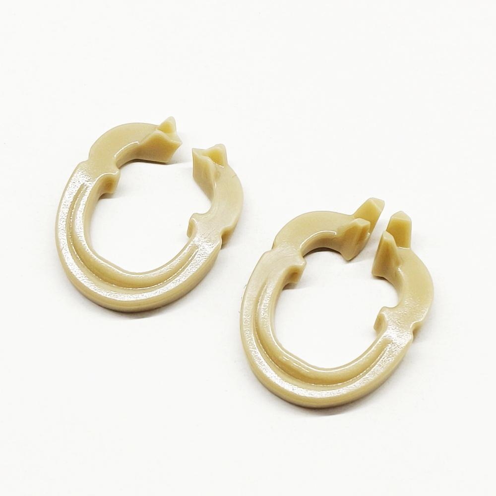 80pcs New Dental Sectional Contoured Metal Matrices Matrix Set Matrix Bands  Rubber Wedges  with Add-on Wedges Dentist Materials