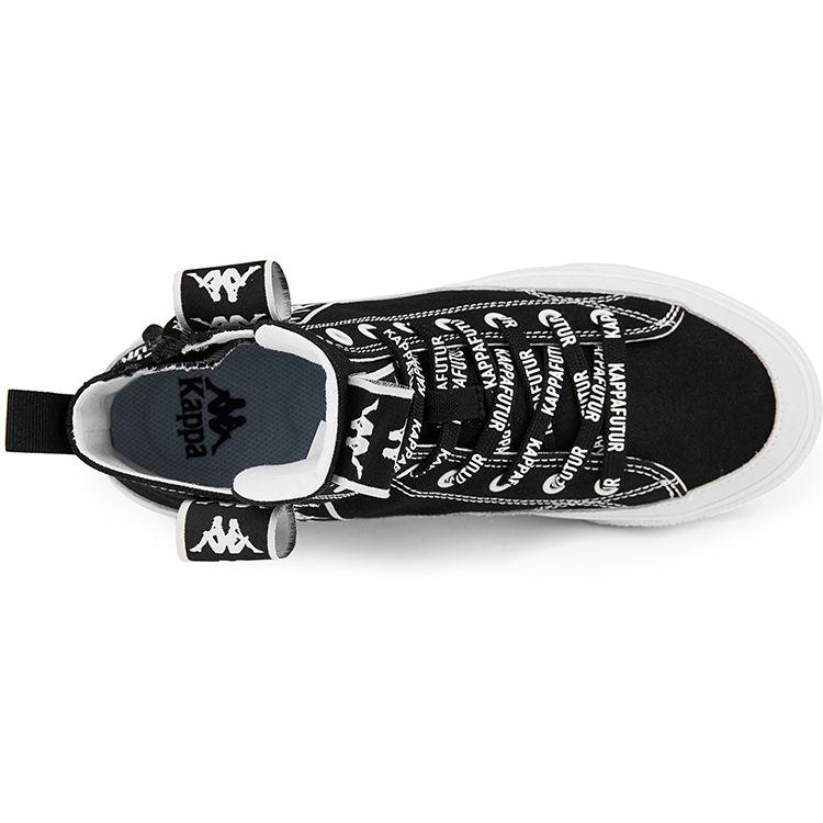 Kappa Кеды Banda Casual High-Top для скейтбординга, унисекс, черные K0AW5CC47D-990
