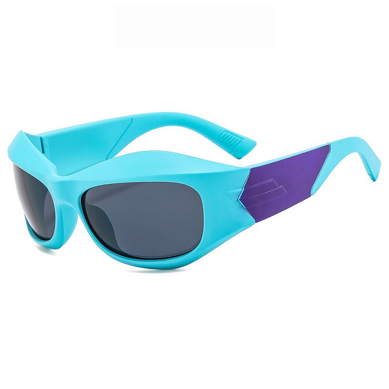 Модные футуристические солнцезащитные очки для мужчин и женщин, очки UV400, очки