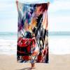 1PC Custom Name Horse Art" Beach Towel Highly Absorbent And Sand-Resistant Towel for Swimming, Pool, Yoga, And Travel Lightweight