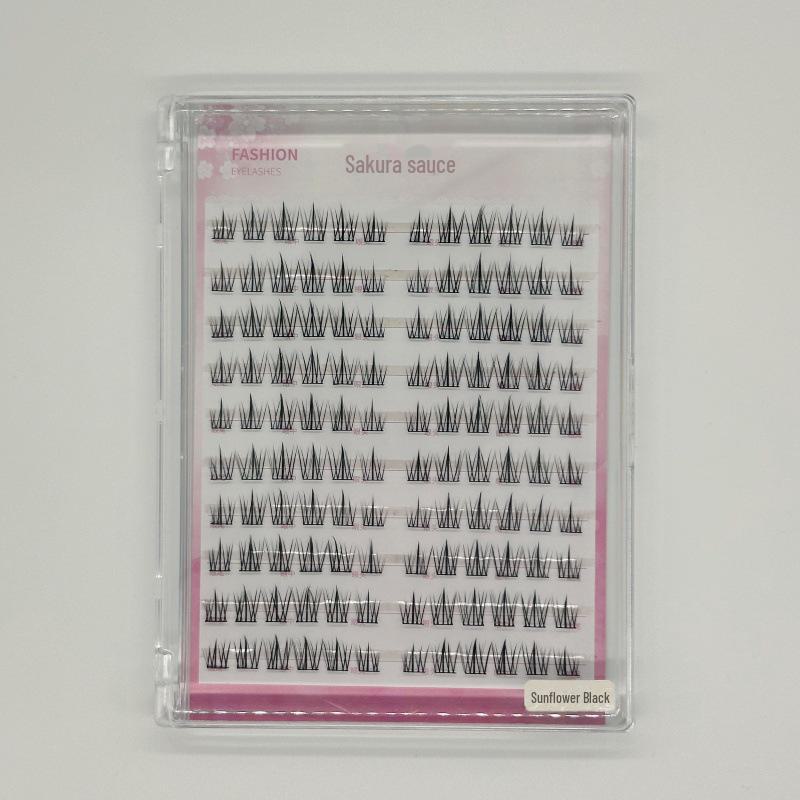 Sakura Sauce Sunflower Easy Grafting Natural Thick False Eyelashes