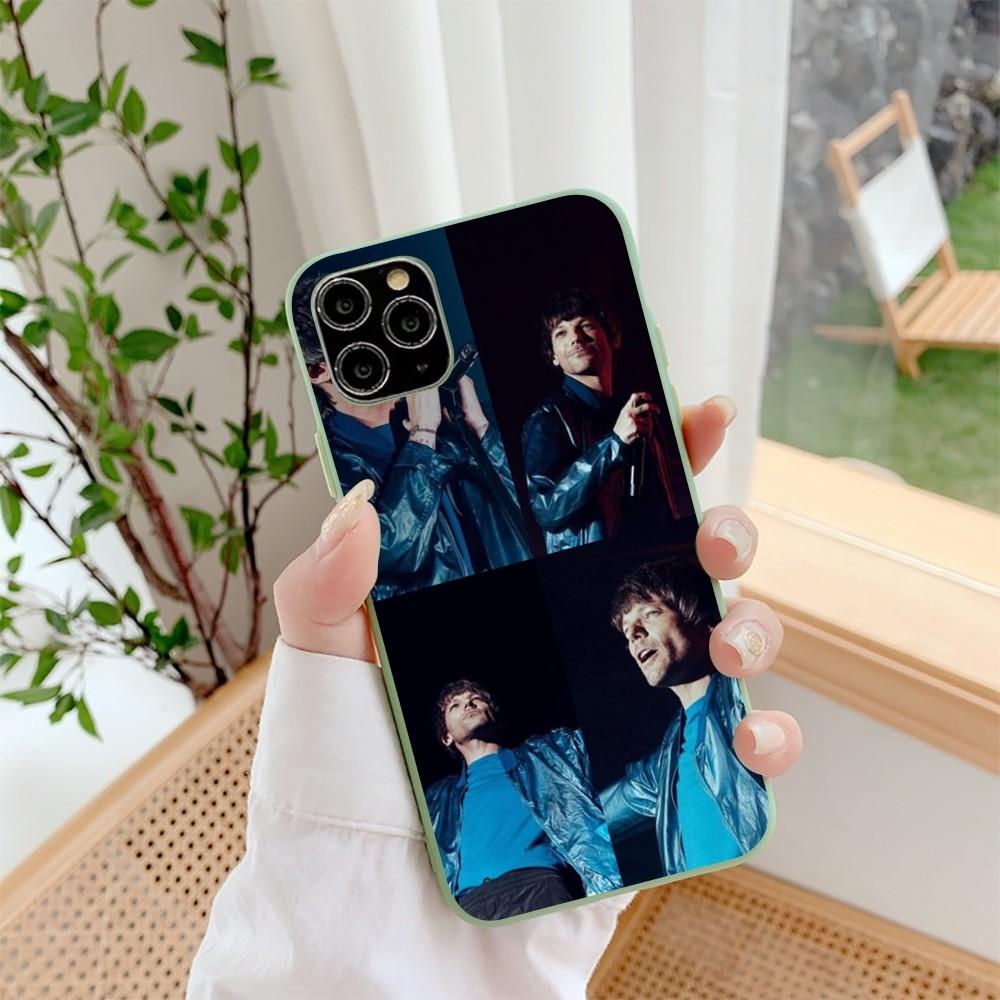 Чехол для телефона L-Louis Singer T-Tomlinson для IPhone 14 11 12 13 Mini Pro Xs Max 8 7 6 6S Plus X XR Сплошной чехол конфетного цвета
