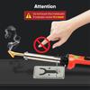100W Plastic Welding Kit, Hot Staples, Assistive Cutter for Plastic Crack Repair, Car Bumper Repair, Gas Tank Plastic Repair