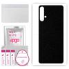 apgo Protective Skin Sticker for the Back Compatible with Huawei Nova 5 Pro, Wrap Film, Foil, Vinyl - Pattern Matte Black
