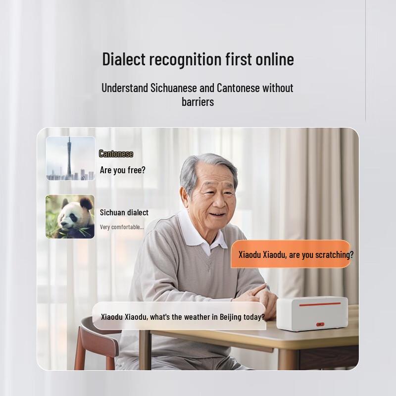 Xiaodu SoundPro Lingdong AI Smart Speaker CN plug (adapter included)