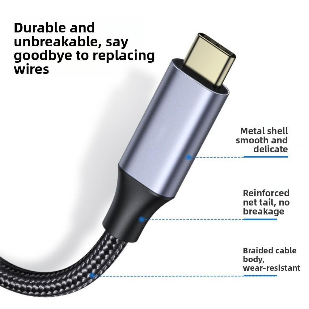 Male To Female Type-C Extension Cable USB C 3.1 PD 100W Type-C Extension Date Line Gold Plating High-quality
