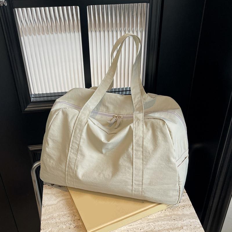Casual Large Capacity Nylon Cloth Bag Women New Fashion Commuter Shoulder Bag Short-Distance Travel Bag Fitness Bags CLE
