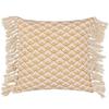 Yard Saku Fringed Blossom Cushion Cover