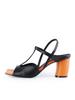 Commegee T Strap Wave Sandals / Cg1040Bkor