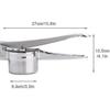 Potato Press Potato Press Potato Masher Robust Stainless Steel Kitchen Peeler