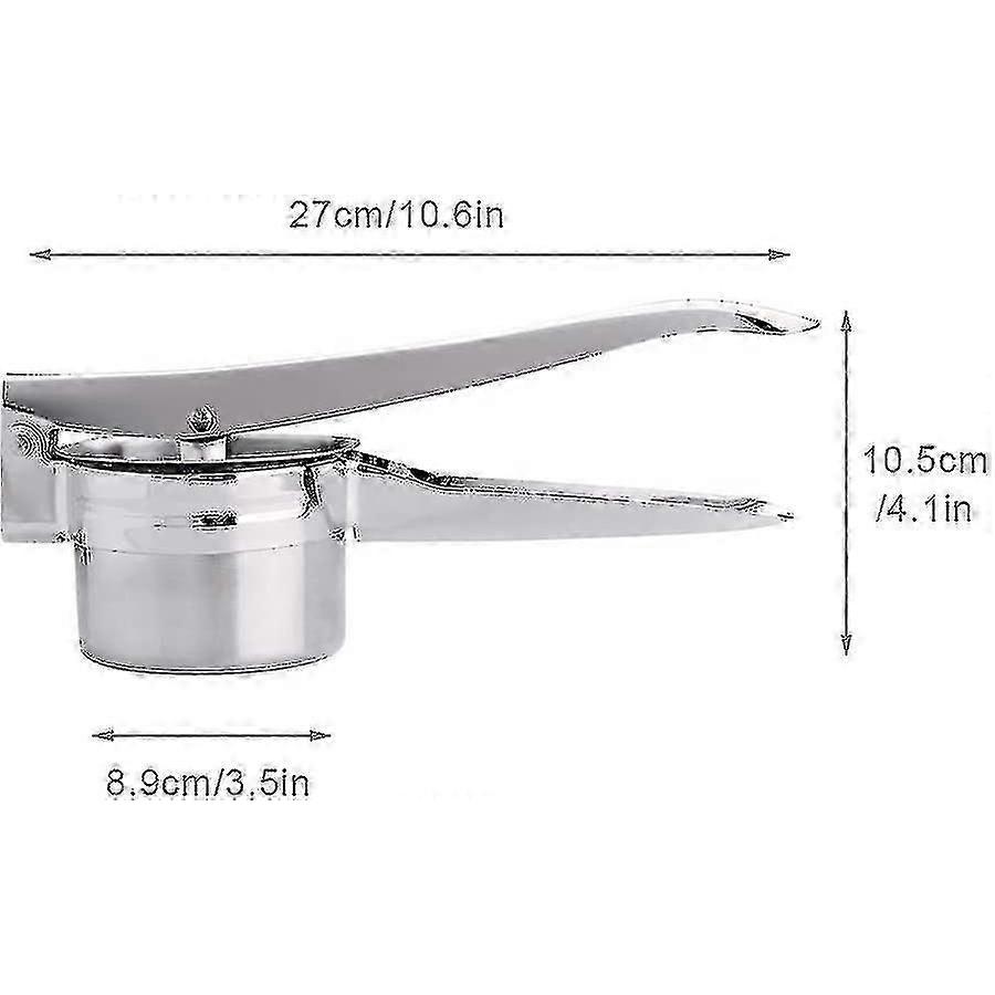 Potato Press Potato Press Potato Masher Robust Stainless Steel Kitchen Peeler