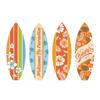 Retro Surfboard Hanging Sign Hawaiian Style Ocean Surfboard Decor  Surfer Room