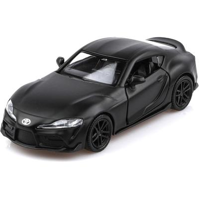 Масштаб 1/36, игрушечная машинка Toyota Supra, литая под давлением модель автомобиля Toyota Supra, игрушечные машинки с откатным механизмом, автомобили, подарки для мальчиков и девочек