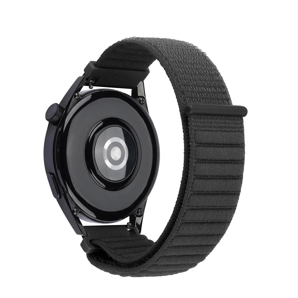 Спортивный ремешок 20 22 мм для Realme Watch 3 2 S pro/S2 Плетеный нейлоновый ремешок для HUAWEI Watch 5 4 pro/GT 6 5 4 pro/GT6 Браслет Correa