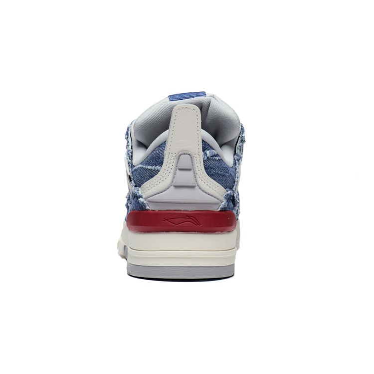 Li Ning Weiw Pro Golden Lightweight Non-Slip Low-Top Skate Shoes Men Skate Shoes Blue White AECS073-10