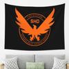 The Division 2 Shd Стратегический Отдел Родины Гобелен Декор Искусство Эстетичные Гобелены для Спальни Дома Настенная Ткань Настенное Полотно