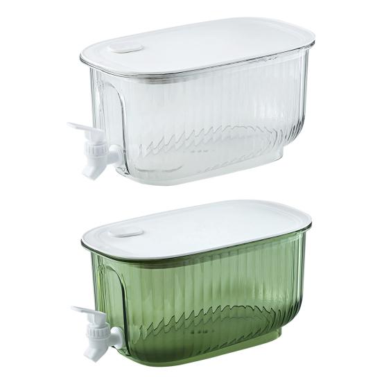 Практичное прозрачное хранилище, 2 цвета, легкая чистка, холодный чайник для летнего диспенсера для напитков