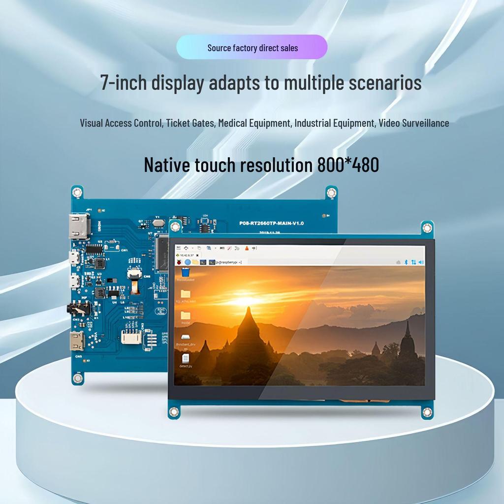 Raspberry Pi Touchscreen Monitor: 5/7/10.1 inch IPS, HDMI, Capacitive, Driver-Free, Portable
