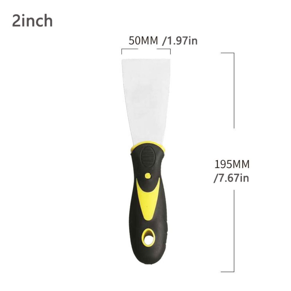 Cleaning Spatula Putty Scraper Stainless Steel Putty Spreader Portable Wallpaper Scraper Paint