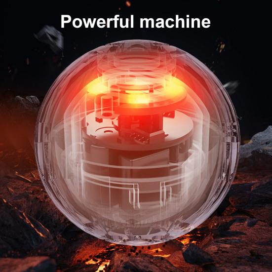 Интерактивная игрушка для собак, катящийся мяч, перезаряжаемая игрушка-мяч, активируемая движением, автоматически движущийся прыгающий мяч со светом для кошек и собак