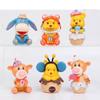 Cute 4th Generation Winnie The Pooh Tigger Piglet Eeyore Toy Figure Doll 8cm Plastic/plastic Anime Character Other