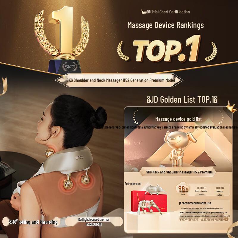 SKG H5-2 Crystal Diamond Neck and Shoulder Massager