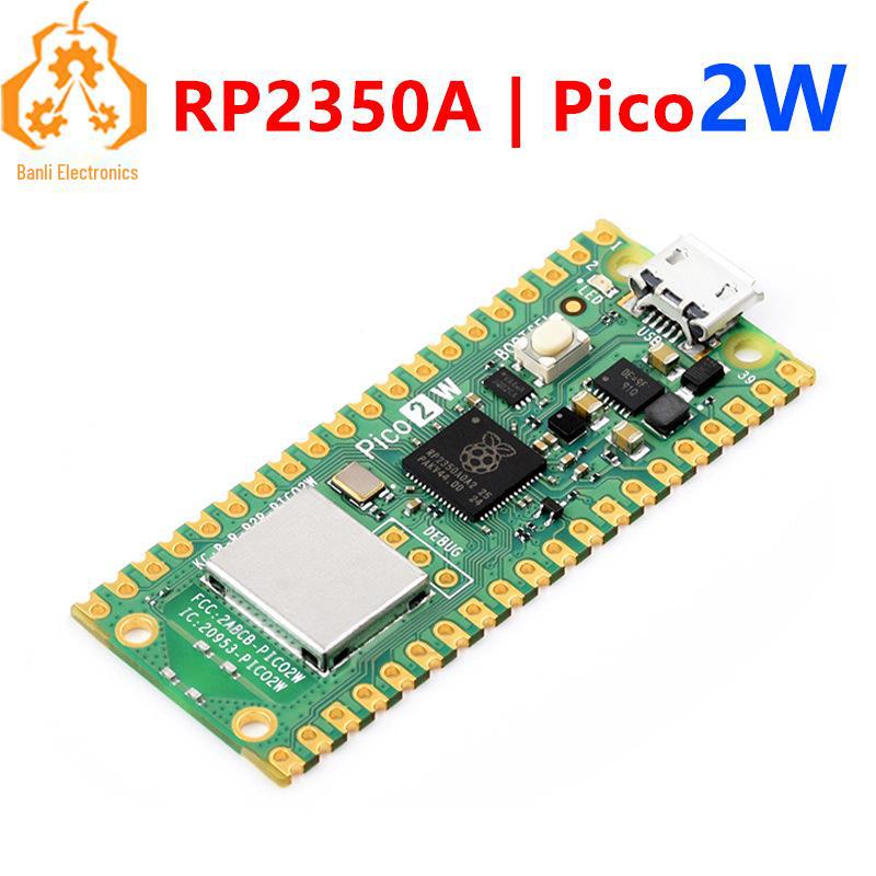 Raspberry Pi Pico 2W: RP2350 Development Board with WiFi