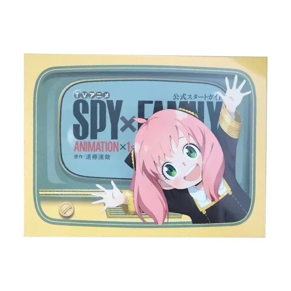 SPY FAMILY Карточки Сяо Особое Действие Толстая Карточка Академический Набор Сумеречная Йор Форджер Аня Форджер Аниме Роль Коллекционная Карточка Игрушка Подарок
