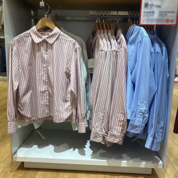 1116 Autumn New Women's Cotton Lantern Sleeve Shirt Long Sleeve Shirt Air Conditioning Shirt Occupational Leisure 188161