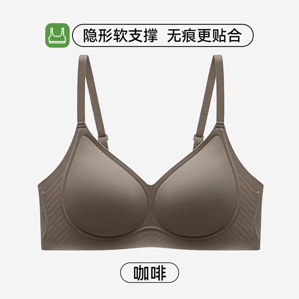 Underwear Women's small breasts gather and close secondary breasts Anti-sagging large breasts Small seamless bra Women's no steel ring bra bra