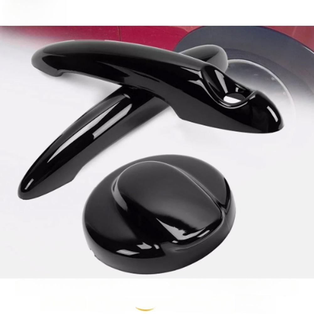 Door Handle And Fuel Tank Cap Cover For MINI Cooper S R50 R53 R55 Car Door Handle Replacement Auto Accessories Exterior Parts