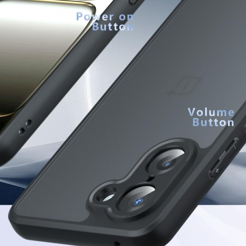 For Oneplus Nord CE 5 Case Cover Oneplus Nord CE 5 Capas Shockproof Lens Protective Frosted Transparent Fundas Oneplus Nord CE 5