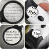 Handheld 45X Magnifying Glass 3LED Light Coins Stamps Magnifier Jewelry Loupe  Kids Seniors Reading