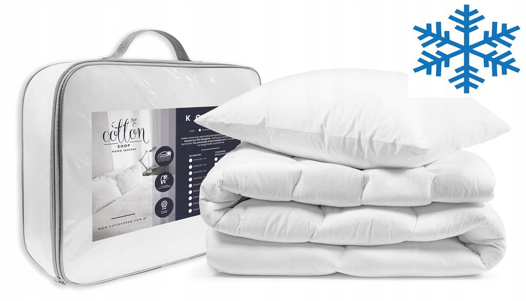 Duvet 140x200 Winter Anti-Allergic Warm Thick Set with Pillow 50x60