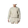 UA Journey Solid Logo Loose Ribbed Hoodie Женские толстовки с капюшоном Champagne 1382732-273