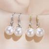Серьги из стерлингового серебра S999 с жемчугом для женщин — тренд 2024 года