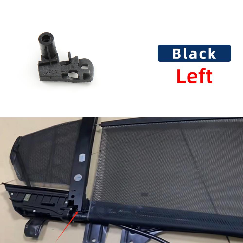 For BMW 5 Series F07 F18 09-17 Car Rear Window Electric Curtain Sun Shade Blind Clips 51359168845 For BMW F02 08-15 Bracket Set