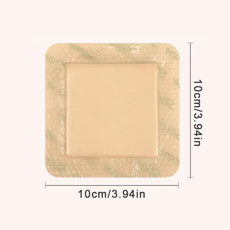 Silicone Foam Adhesive Dressing Wound Dressing Sterile Bedsore Healing Pad Patch Pressure Ulcer Pad For Bedridden Patients