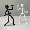 Многосуставный 3D-печатный манекен 3D-печать Стикмена Сборный робот Дети Взрослые