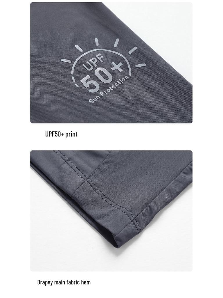 Унисекс куртка из ледяного шелка с защитой от УФ-лучей: Летняя рыболовная солнцезащитная куртка