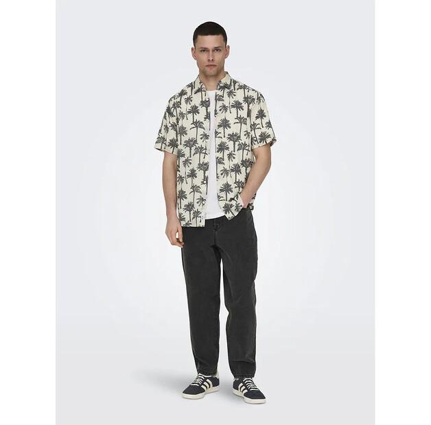 Only & Sons Bronx Reg рубашка с коротким рукавом