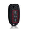 Силиконовый чехол для автомобильного ключа для Vw Volkswagen Passat B5 Polo T4 Golf 4 Для Seat Leon 1 Altea Ateca Для Skoda Octavia A5