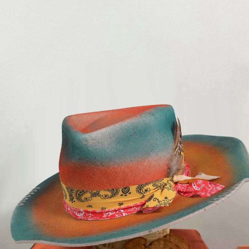 Шерстяная шляпа-панама Homburg Экзотическая шляпа для женщин и мужчин Фотореквизит в стиле вестерн для мужчин и женщин Унисекс Головной убор