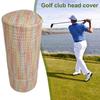 Golf Club Cover Safety Protection Dust-Proof Waterproof Golf Club Sleeve Easy To Scrub Golf Club Headcover Golfing Gear