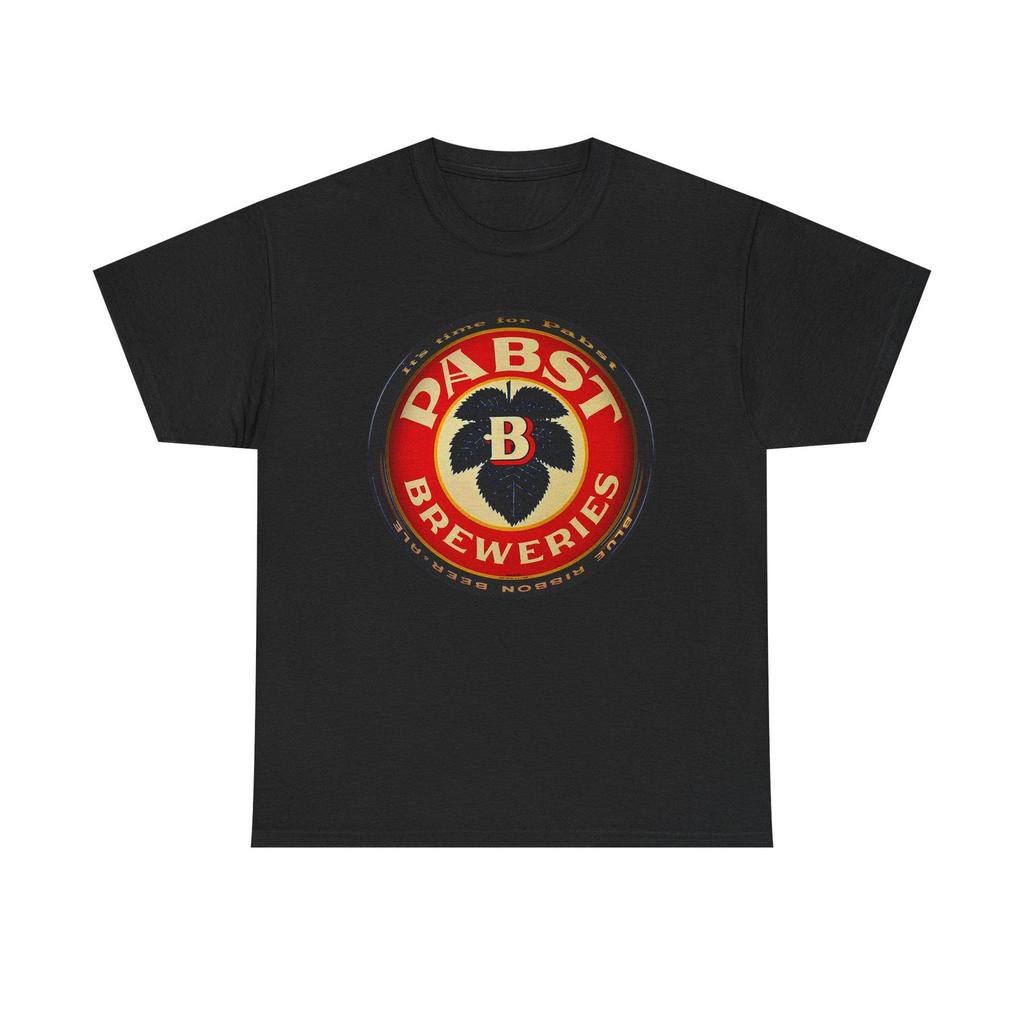 Vintage Pabst Beer Logo Unisex Heavy Cotton Tee