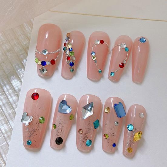 1000 шт./компл. акриловые стразы для дизайна ногтей, ассорти из мини-звезд, сердец, капель воды, цветов, геометрических форм, подвески для самостоятельного украшения ногтей, аксессуары