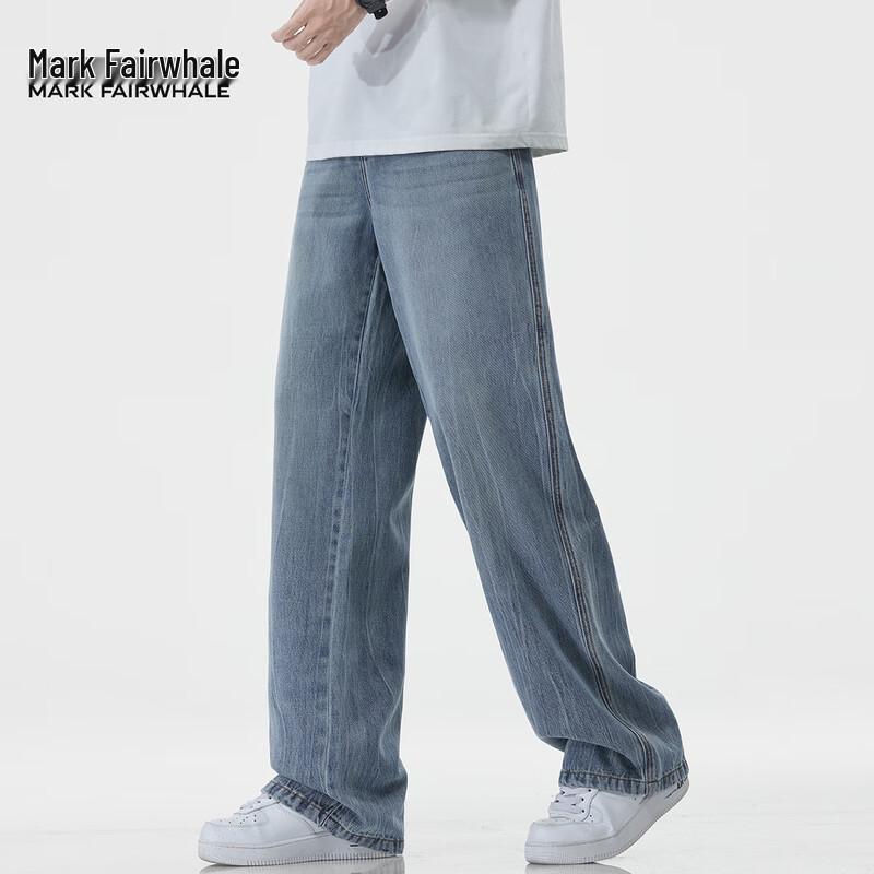 Мужские легкие джинсы прямого кроя из тенселя лиоцелла Mark Fairwhale