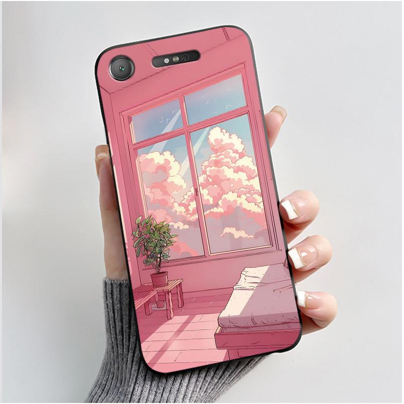 Чехол для Sony Xperia XZ1 G8341 G8342 SO-01K / XZ1 Compact G8441 G8442 SO-02K Эстетичный Роскошный Милый Крутой Мягкий Силиконовый Чехол для Телефона