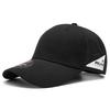 Men's baseball hat, summer hardtop quick-dry breathable sun hat, outdoor sports hiking and travel sunscreen baseball cap
