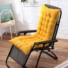 Recliner Chair Cushion with Ties Thick PP Cotton Chairs Pad for Garden Office Washable Sun Lounger Cushion